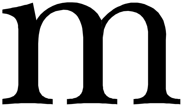 The image shows a black rectangle with white text inside it on top of an abstract background that appears to be grayish-blue in color.