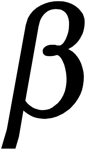 The image shows a black and white pixelated representation of two vertical columns with different patterns on each side; there is no text present in this clip-art image.