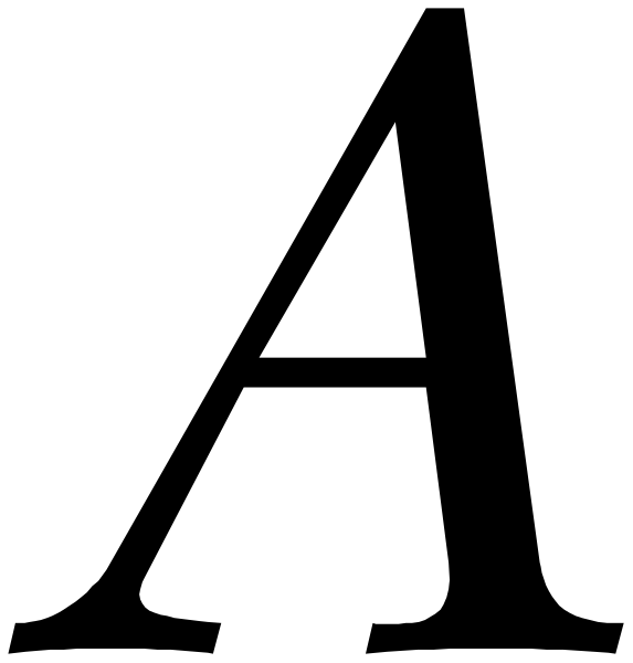 The black and white photo shows a simple line drawing of three vertical bars with varying lengths from left to right against an empty background.