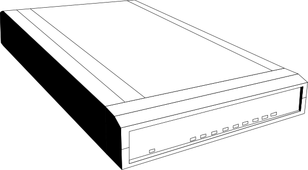 The image shows a white computer monitor with black borders on top of it.