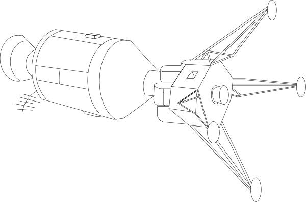 The black background of a night sky with white stars.