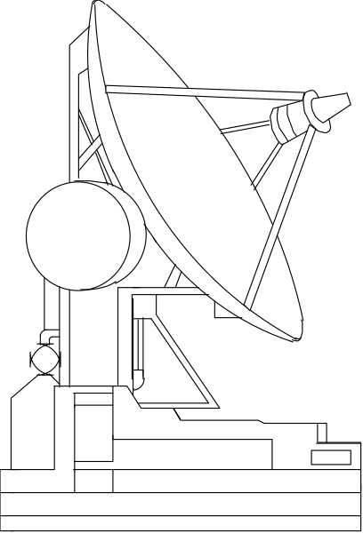 The image shows a black silhouette of an object with seven segments against two different backgrounds: on top is dark gray, while below it's white.