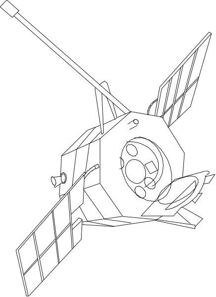 The image shows a black square with white dots on it against an orange background.