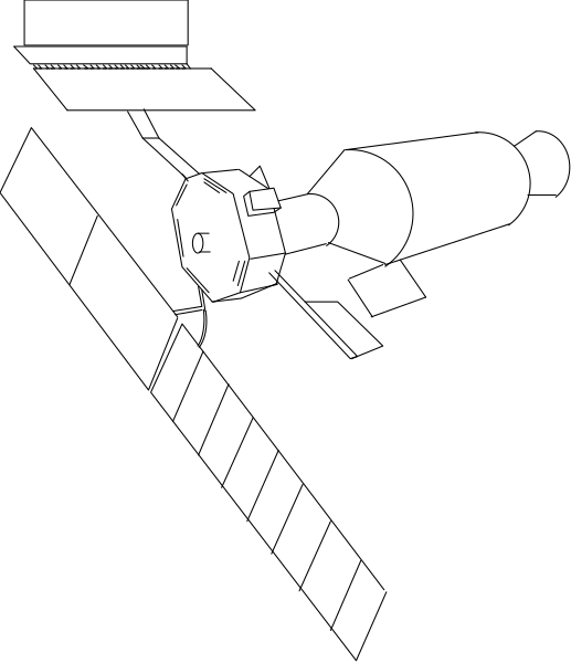The image shows a black screen with two white rectangles on it; there is no content within these boxes to provide further details about what might be inside them.