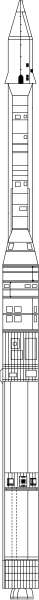 The image shows a gray background with two black lines forming an angle against it; there is no text present within this small clip-art image.