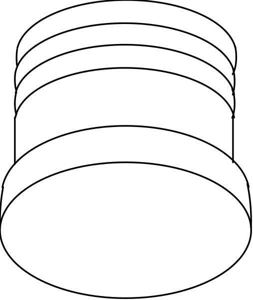 The image shows a black and white striped pattern with no discernible content within it.