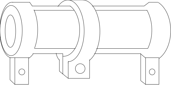 The image shows a black banner with white text on it that reads "Welcome to our website."