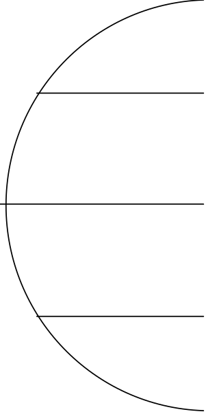 The image shows a black vertical line on an otherwise gray background with no other discernible elements to identify.