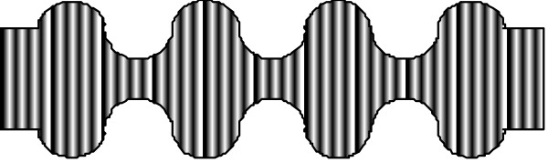 The image shows a pattern of black lines on a grey background with no other discernible content to provide details about.
