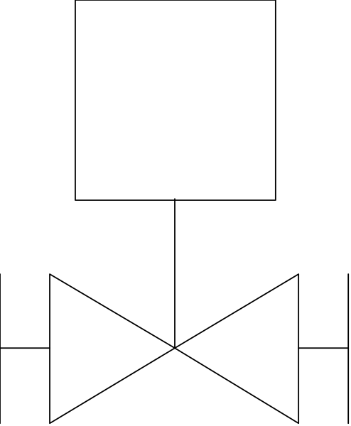 The image shows a black screen with white lines creating an abstract pattern that resembles a digital glitch effect on what appears to be a computer monitor displaying this same design in shades of gray.
