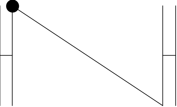 The image shows a black rectangle with white text inside it that reads "Welcome to my website."