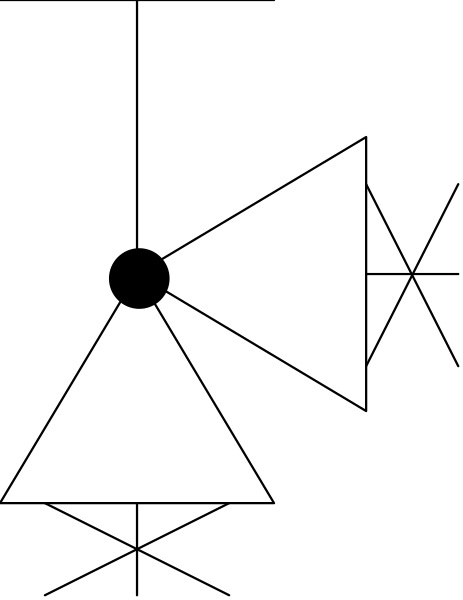 The image shows a black and white striped pattern with no distinguishable content within it.