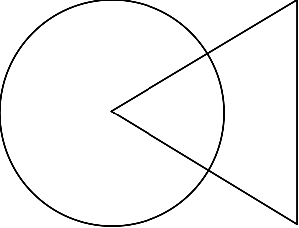 The image shows a black line with two white rectangles on either side of it against a gray background.