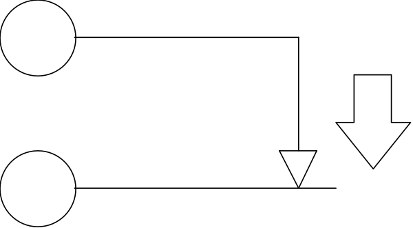 The image shows a black rectangle with white text inside it on an otherwise grey background.