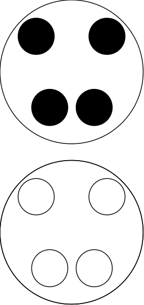 The image shows a black and white pixelated representation of an object with two distinct sections: on its left side is what appears to be a vertical line patterned in darker shades than those found elsewhere; while, conversely, the right section features lighter tones that create contrast against both itself and adjacent areas.