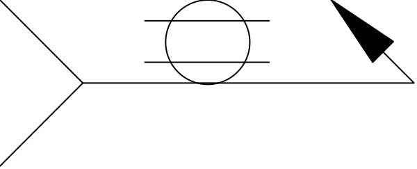 The image shows a gray background with text that reads "10" at both ends of what appears to be an elongated oval shape in black coloring.