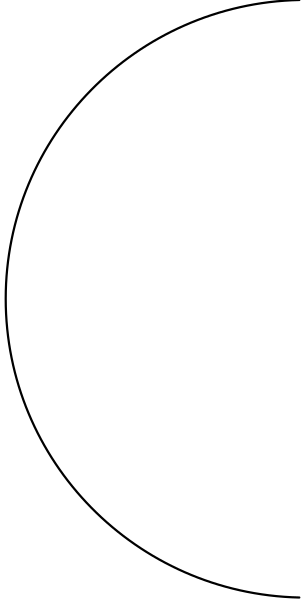The image shows a black background with two white rectangles on either side of what appears to be an abstract design resembling a face in between them.