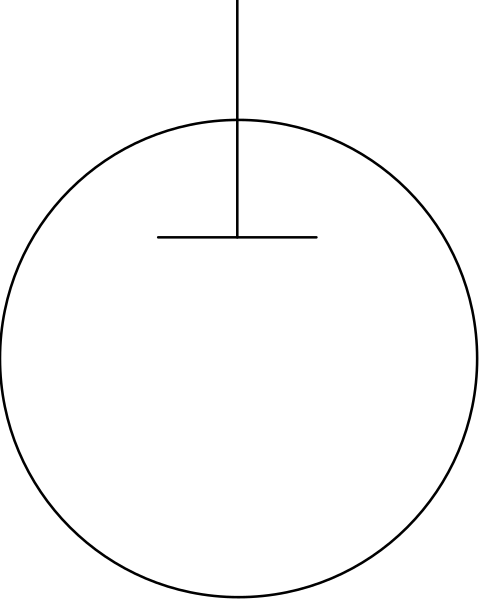 The image shows a black strip with white lines on it against an indistinct background that appears to be grayish-brown in color.