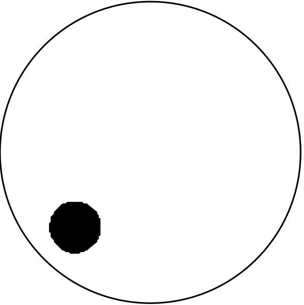 The black background of a computer screen with no visible content on it.
