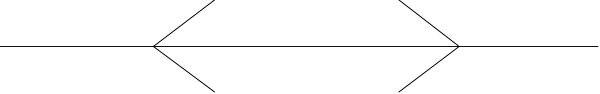 The image shows a black line with text on it against an indistinct background.