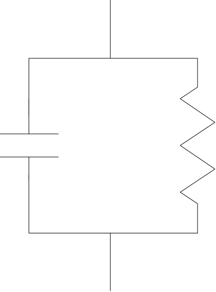 The image shows a black vertical strip with white horizontal stripes on either side of it against an indistinct background.