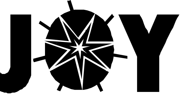 The image shows a black star with white rays against a gray background on top of what appears to be an abstract design resembling snowflakes in shades of darker grey at bottom right corner.