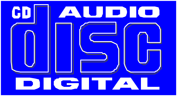The logo of a company that sells audio discs with various genres such as rock, pop, jazz, classical music etc., along with other media like movies on DVD's & Blu-rays and video games for different platforms including PlayStation 3, Xbox 360, Wii U. The logo is blue in color and has a white text that reads "CD Audio Digital". It also features an image of the earth from space with clouds around it at the bottom right corner. This company offers products like CD's DVD's Blu-rays video