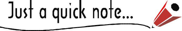 The image shows a red arrow pointing to an unidentified object with text that reads "just click here."