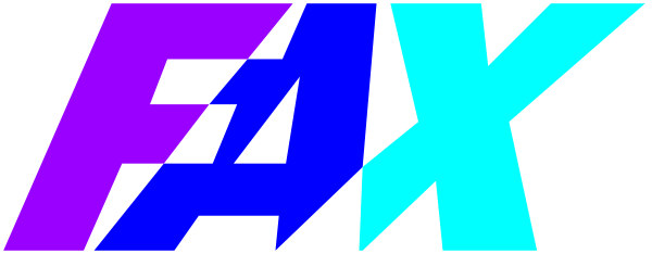 The image shows a pixelated representation of an abstract design with geometric shapes resembling letters forming part of a word that is cut off at one end; it appears to be on a gray background.
