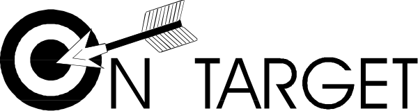 The image shows a black and white checkered pattern with arrows pointing to different areas of it.