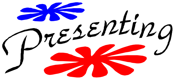 The image shows a black background with three red fireworks on top of it at different heights from left to right.
