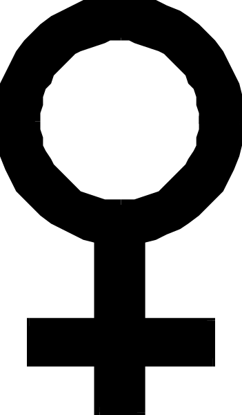 The image shows a black background with two gray rectangles on either side of it; there is no other content visible within this small clip-art frame.