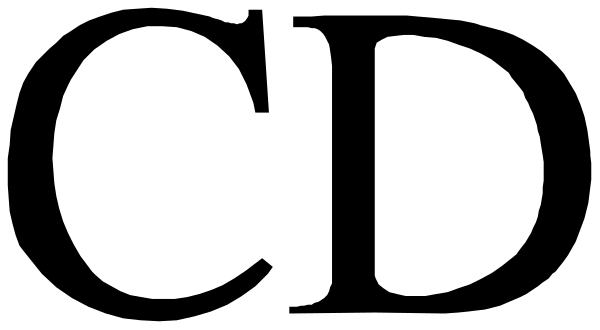 The image shows a black banner with white text that reads "Welcome to our new website."