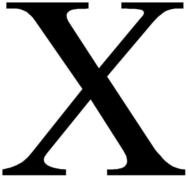 The image shows a black square with white text inside it that reads "10".
