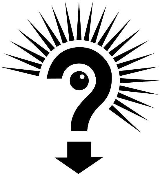 The image shows a black dot on a gray background with no other discernible elements present.