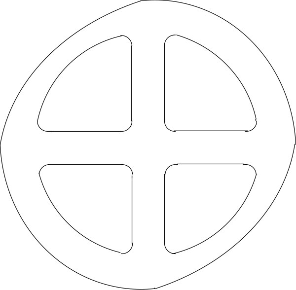 The black background of a computer screen with no content displayed on it.