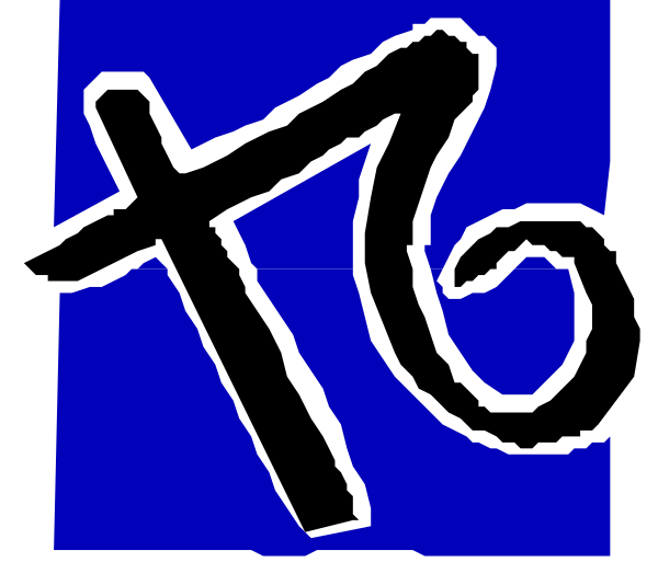 The image shows a logo with stylized text that reads "16" on top of an abstract design resembling two intertwined lines forming a loop below it.