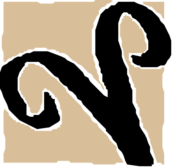 The image shows a black swirl design with no other discernible elements present within it.