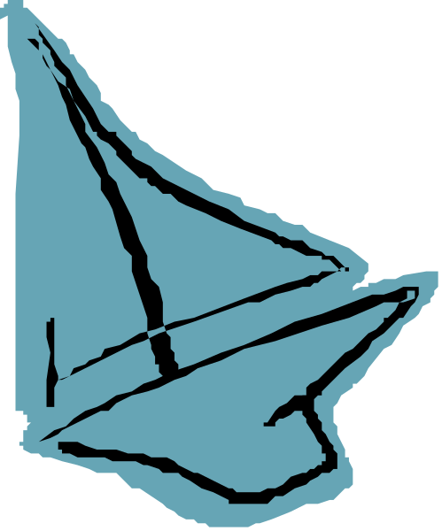 The image shows a blue origami crane with its wings spread out against an indistinct background.