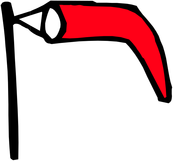 The image shows a red bird with an open beak against a black background.