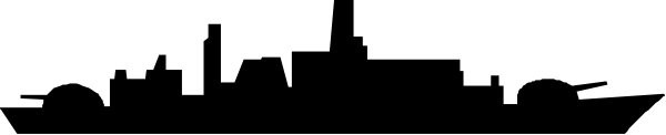 The image shows a gray background with two black lines forming an abstract shape that could be interpreted as either a stylized face or some other form of geometric pattern; there is no text present in this clip-art image, and it does not depict any objects, people, animals, actions, or setting.