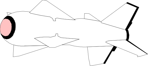 The image shows a black and white illustration of an airplane with two propellers flying over water at nighttime.