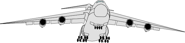 The image shows a large airplane with its landing gear down on an airport runway at nighttime.