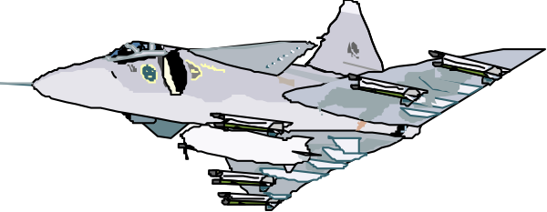 The image shows a fighter jet with an open canopy flying through a dark sky at nighttime.