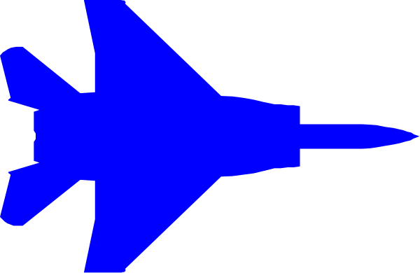 The image shows a blue fighter jet flying over an aircraft carrier with another plane on it against a black background.