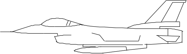 The image shows a gray background with two black lines forming an abstract shape that resembles a stylized letter 'm'.