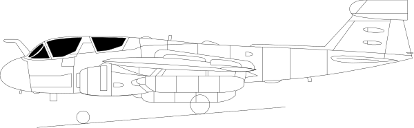 The image shows a black and white illustration of an airplane with two engines on its wings flying over what appears to be water below it.