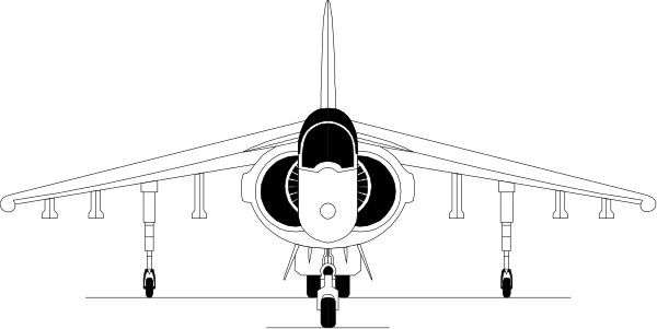 The black and white silhouette of an airplane with a cockpit window on top against a dark background.