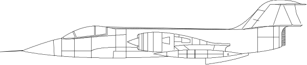 The image shows a gray background with two black lines that appear to be parallel but slightly curved at their ends, creating an optical illusion of depth in what seems like a 2D space. There is no text present on this clip-art image. It's minimalistic and abstract art style without any objects or actions depicted within it. The setting appears flat with the two lines being its main focus.