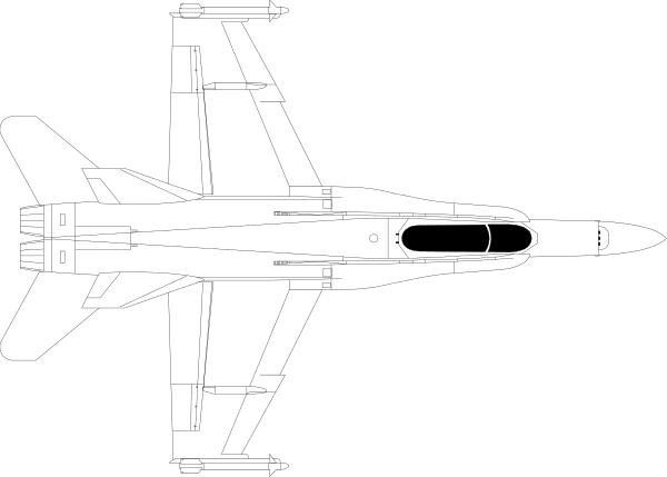 The image shows a fighter jet with its canopy open against a black background.